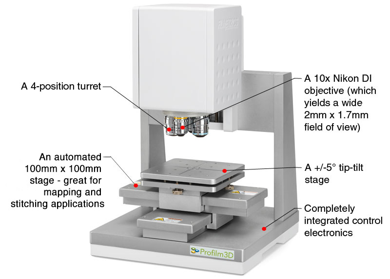 光学轮廓 Profilm3D